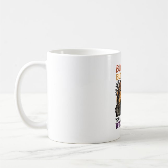 Spara dig Buttercup Heksa Växla Halloween Spökhus Kaffemugg (Vänster)