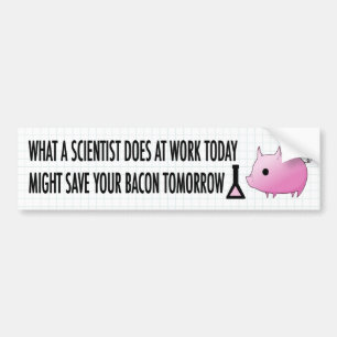 Spara din Bacon Bildekal