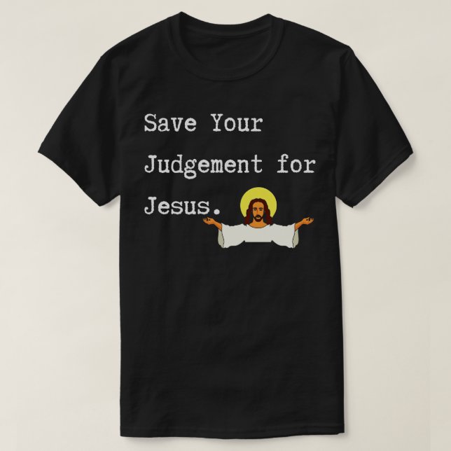 Spara din dom för Jesus Herde Krista T Shirt (Design framsida)