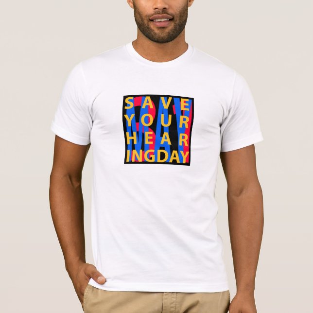 Spara din förhörsdag tee (Framsida)