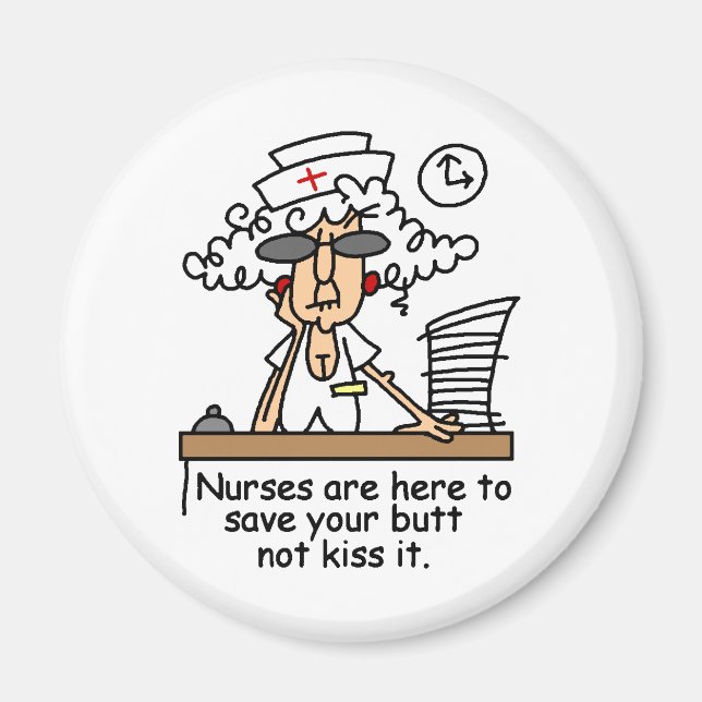 Spara din rumpa! magnet (Framsidan)