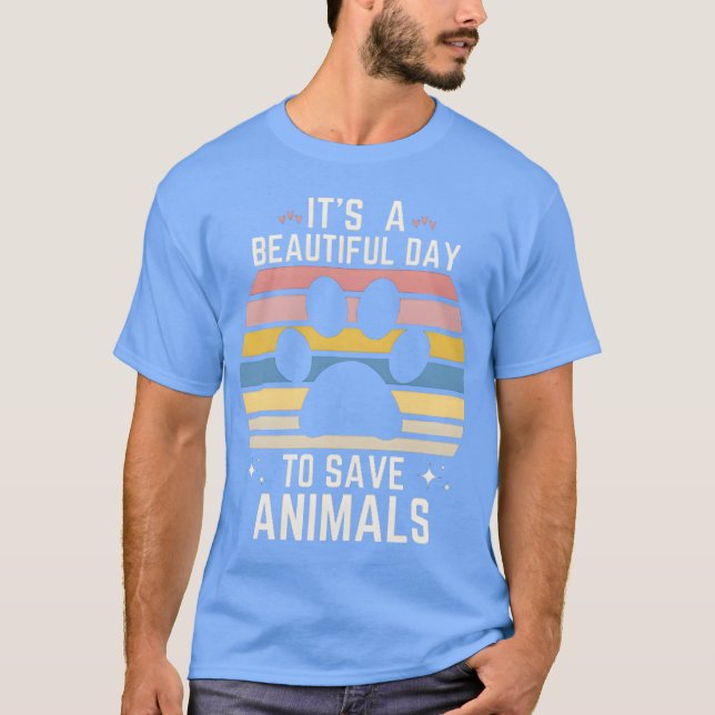 Spara djur pojke t shirt (Framsida)