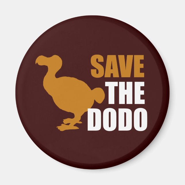 Spara Dodo Bird! Magnet (Framsidan)