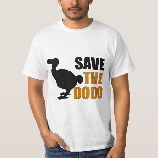 Spara Dodo Bird! Tee Shirt (Framsida)