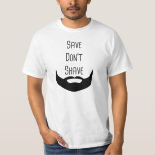 "Spara Don Shave" Beard Awareness T-Shirt