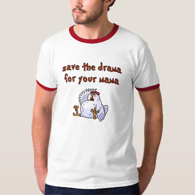 Spara dramat tee shirt (Framsida)