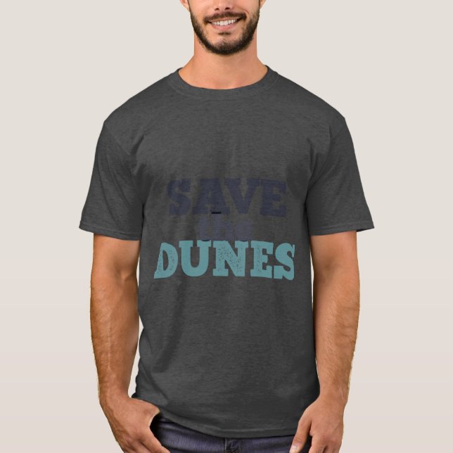 Spara dynerna överstorlek t shirt (Framsida)