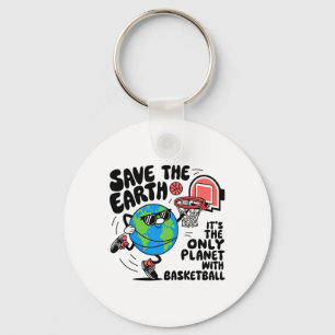 Spara Earth Conservation Sketll Player Earth Day K Nyckelring