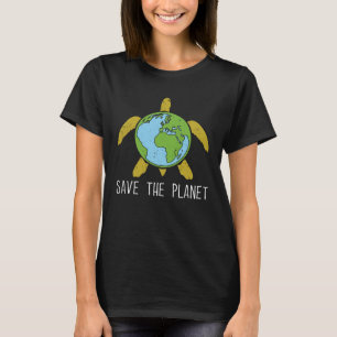 Spara Earth Natature Miljöalist Earth Day T Shirt