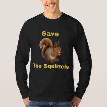 Spara Ekorrarna Peanut The Squirrel T-Shirt