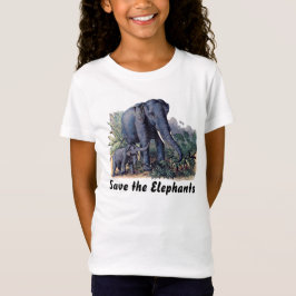 Spara elefanterna t-shirt