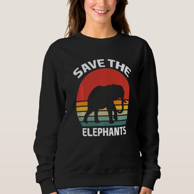 Spara Elephants Elephant Costume Elephant T Shirt (Framsida)