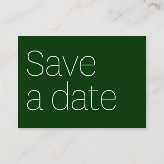 SPARA EN DATERA MED MIG VISITKORT