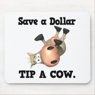 Spara en dollartipp a Cow Musmatta