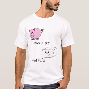 spara en gris äter tofuen tee