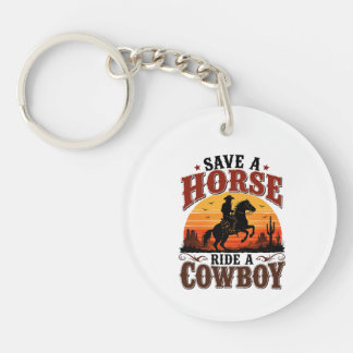 Spara En Häst Rid En Cowboy