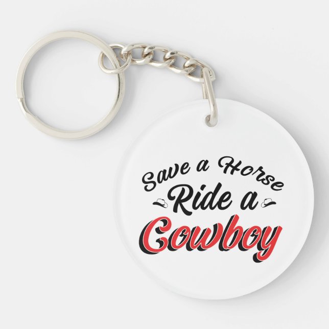 Spara en häst, rid en cowboy (Framsidan)