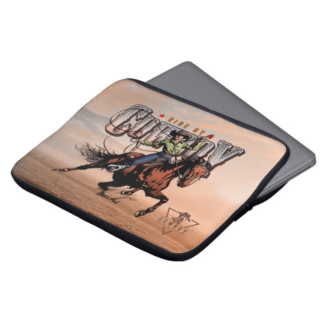 Spara en häst; Rid en cowboy | 13" Laptop Fodral (Framsida topp)
