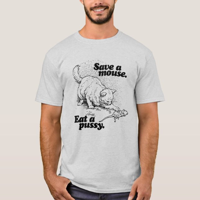 SPARA EN MUS - .PNG T-SHIRT (Framsida)
