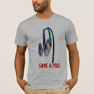 Spara en pol, rida en vaulter t-shirt
