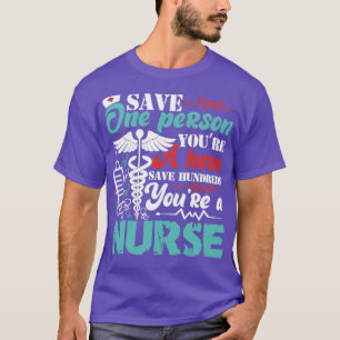 Spara en spara du är hjälte hundratals år t shirt