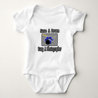 Spara en trumma... Bang en fotograf T-shirt
