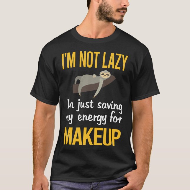 Spara energimakeup t shirt (Framsida)
