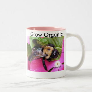 Spara ett bi, räddade planeten! Två-Tonad mugg