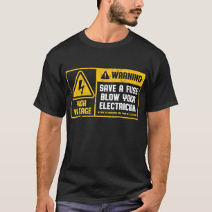 Spara ett rökfack för din elektriker t shirt