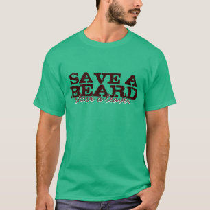 Spara ett skägg t shirt