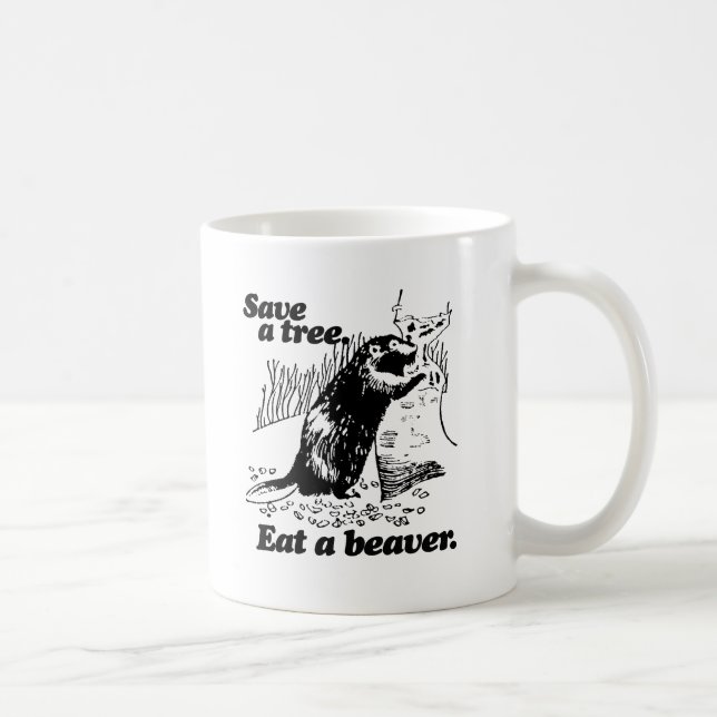 SPARA ETT TRÄD - .PNG KAFFEMUGG (Höger)