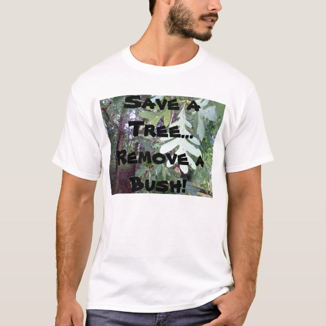 Spara ett träd t shirt (Framsida)