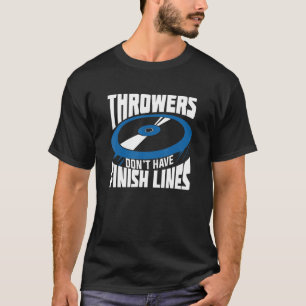 Spåra/Fält-discusutkast för en discus t Shirt