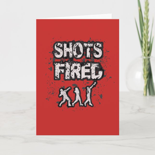 Spåra/Fält Shot Put Season Lycka till Card Kort (Framsida)