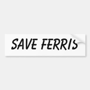 Spara Ferris Bildekal