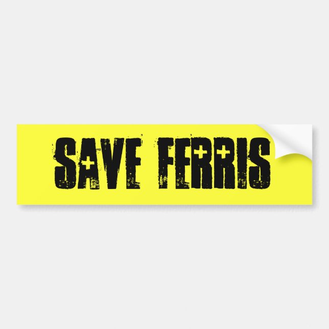 Spara Ferris Bildekal (Framsidan)