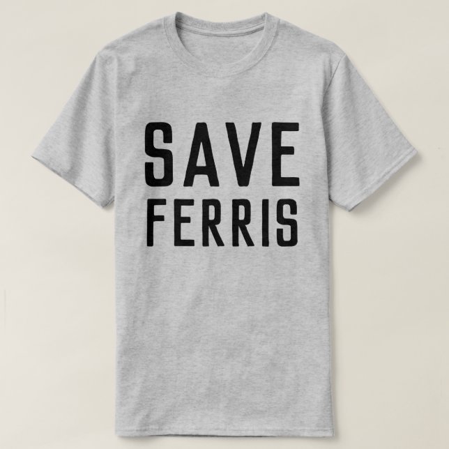 SPARA FERRIS T-SHIRT (Design framsida)