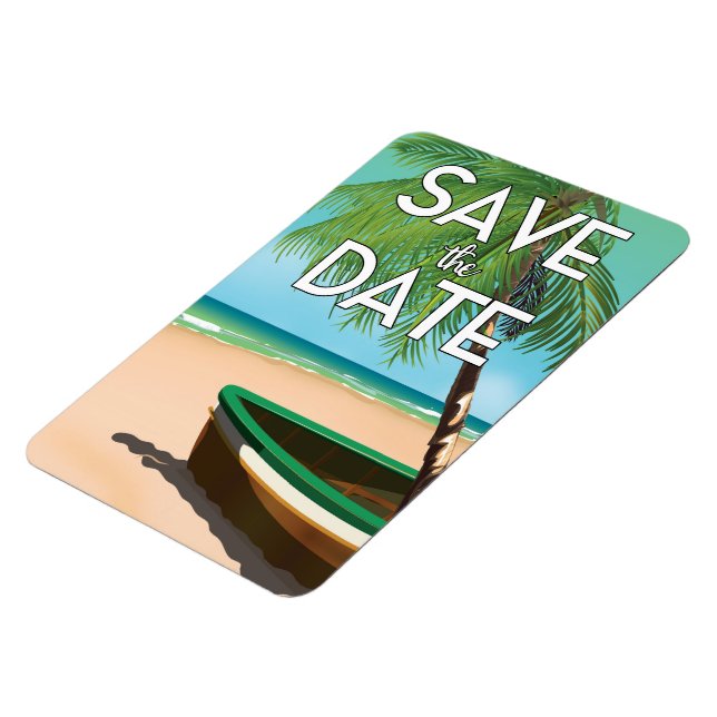 Spara fiskbåten Date vintage Magnet (Vänstra Sidan)