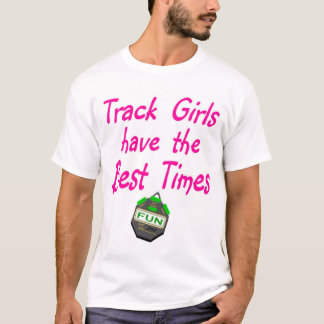 Spåra flickor tee