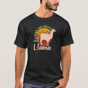 Spara för ditt Llama-födelsedagsdjur T Shirt