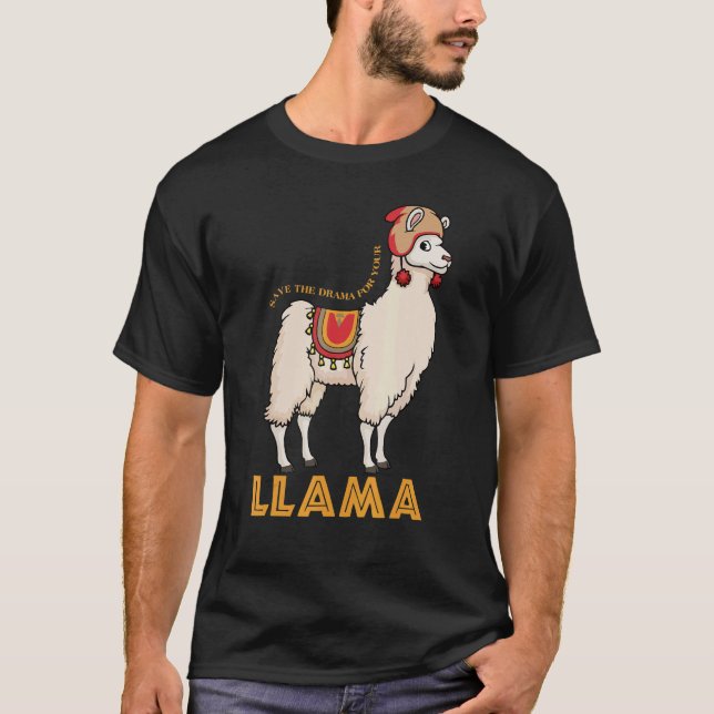 Spara för ditt Llama-matta djur 1 T Shirt (Framsida)