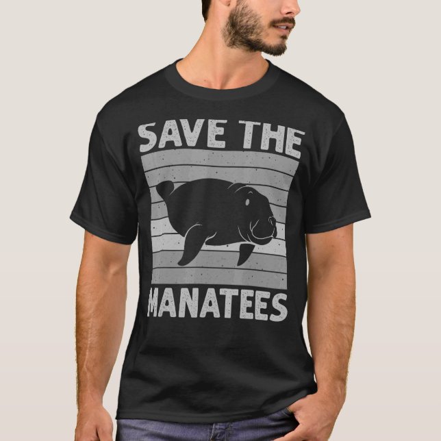 Spara För manar potatisen Manatey Women Floaty Pot T Shirt (Framsida)