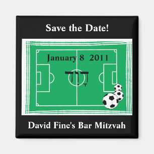 Spara för pubMitzvah fotboll datera Magnet