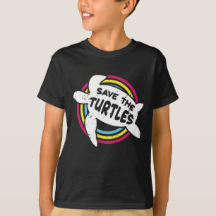 Spara Förebyggande av klimatförändring i sköld T Shirt