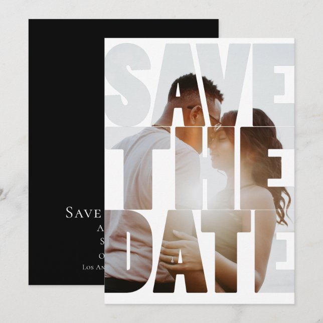 Spara foto för datummodern Personlig Meddelande (Fram/baksida)