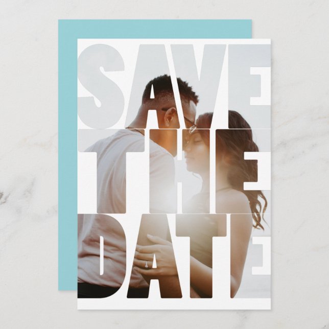 Spara foto för datummodern Personlig Meddelande (Fram/baksida)