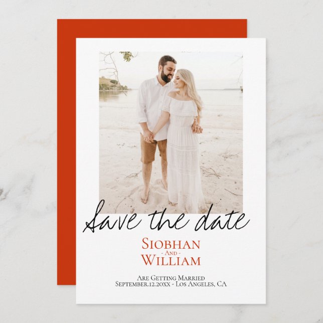 Spara foto för handskriven Personlig för datum Spara Datumet (Fram/baksida)