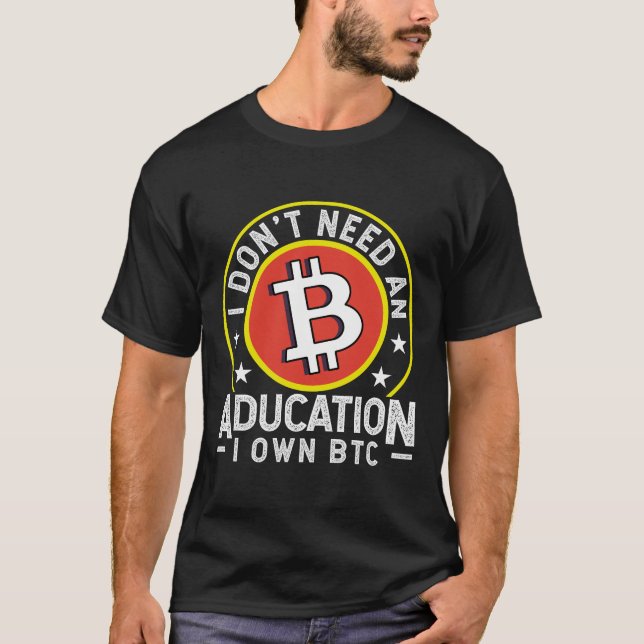 Spåra framtiden med Bitco för iBit Lagrar Prist T Shirt (Framsida)