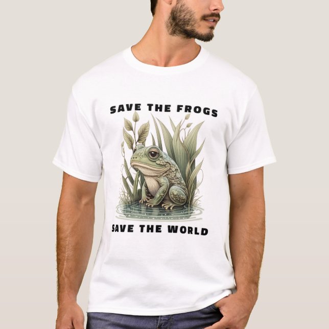 Spara Frogs Spara World T-Shirt (Framsida)