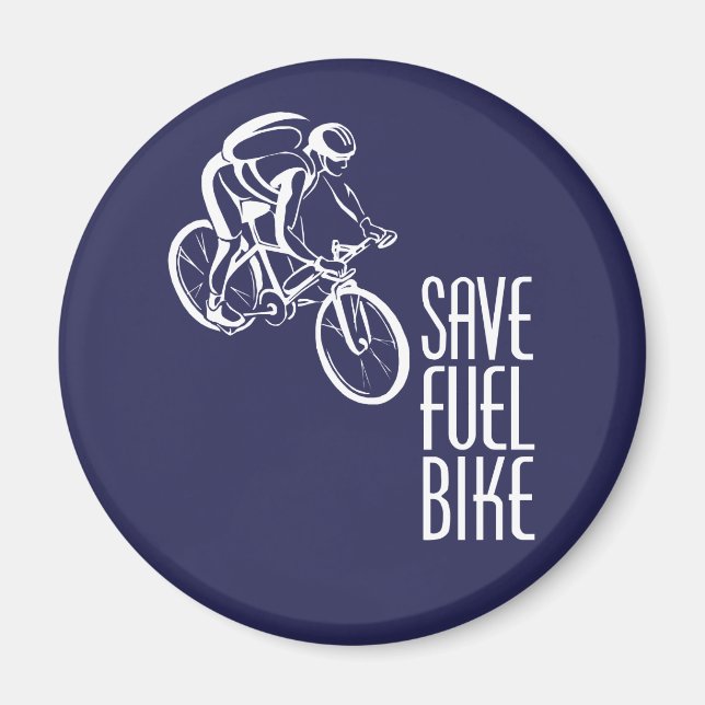 Spara Fuel Biking Magnet (Framsidan)